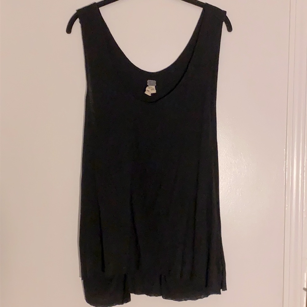 Black medium Free People tank top